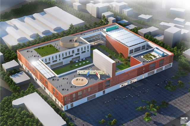 Stefano Boeri Architetti Designs 3 Schools in Tirana That Will Be Open 24 Hours a Day - Facade