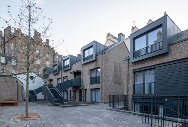 国王马厩街综合改造 / Fletcher Joseph Associates - 建筑图, 混合用途建筑, 楼梯, 表皮