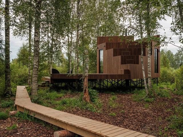 Casa Maidla Nature / b210 architects - Fotografia de Exterior, Cabanas E Pousadas