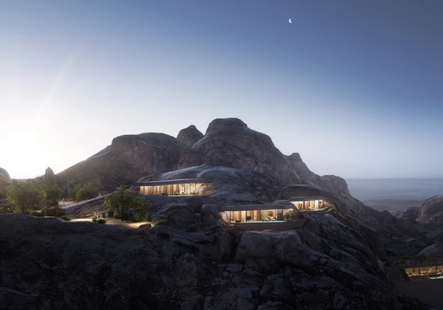 Oppenheim Architecture Unveils Design of Nature-Integrated Mountain Resort in Saudi Arabia - Featured Image