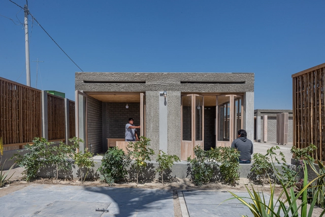 秘鲁圣克鲁斯社区小学 / Betsaida Curto Reyes + Atelier Ander Bados - 建筑图, 中小学校, 表皮