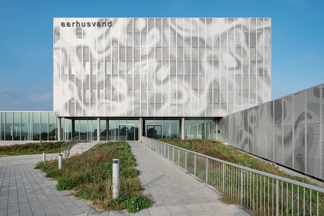 Aarhus Vand Headquarters / CEBRA - Exterior Photography, Office Buildings, Facade, Fence