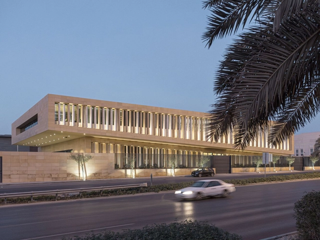 Assila HQ / Peter Ruge Architekten - Fotografía exterior, Edificio De Oficinas, Fachada, Arco