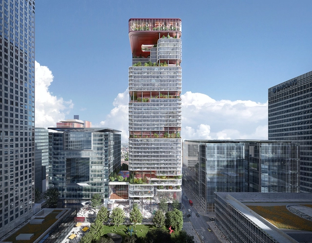 KPF Set to Transform Foster + Partners Designed HSBC Tower in London’s Canary Wharf - Featured Image