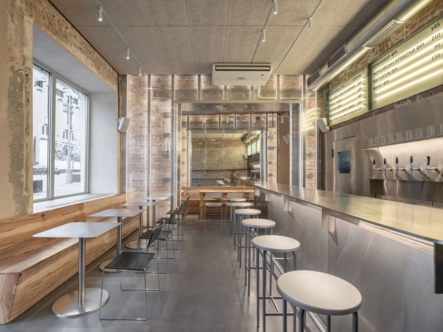 Moch Restaurant / Nastia Mirzoyan - Interior Photography, Fast Food, Table, Chair