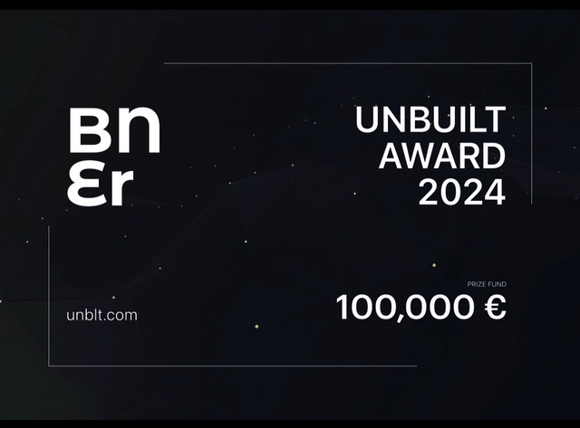 Buildner’s Unbuilt Award 2024 Invites Unbuilt Ideas to Win a Prize Fund of 100,000 EUR - Featured Image