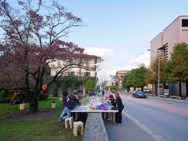 “超越界限”装置 / AGENCIA TPBA + Clube + Pianca Arquitetura - 建筑图, 景观装置