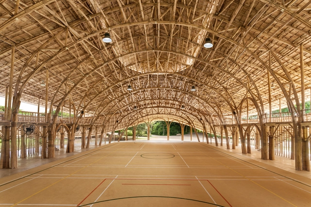 竹子工程的建造，以帕尼亚登大厅为例 - 主图