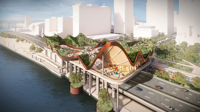 Heatherwick Studio to Revitalize Louisville’s Belvedere in United States - Featured Image