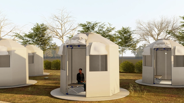 Nigerian Architect Blossom Eromosele Designs Refugee Shelter Inspired by Traditional African Huts - Featured Image